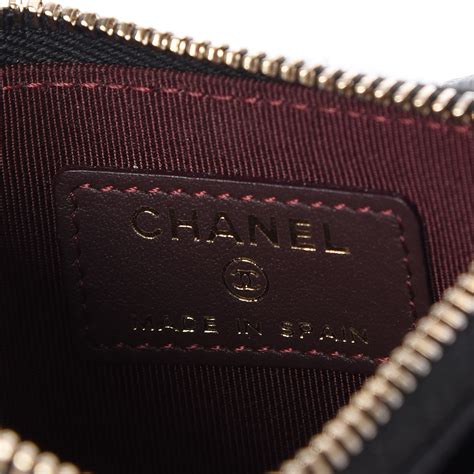 chanel id card holder price|Chanel card holder zip around.